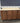 53005 Wooden Mobile Cabinet with Cream Countertop