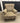 70232 Vintage Beige Upholstered Armchair
