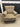 70232 Vintage Beige Upholstered Armchair
