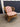 14328 Vintage Rattan Patio Chair with Floral Cushions