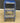 35674 Blue Metal Rolling Utility Step Stool