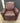 30661 Vintage Burgundy Lazy-Boy Leather Armchair