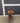 81958 Vintage Wooden Drop-Leaf Rolling Cart