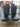 49291 Set of 4 Black Faux Leather Dining Chairs