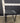 75015 Modern Black Metal Side Table