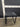 75015 Modern Black Metal Side Table