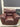 61358 Comfortable Burgundy Leather Armchair