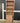 25617 Rustic Wooden Bookshelf with Cabinet
