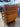 43892 Oak Wood Three-Drawer Cabinet