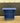 27881 Compact Blue Wooden Shelf