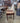 02835 Vintage Wooden Side Table with Drawer