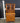 61769 Vintage Wooden Hutch Cabinet with Glass Doors