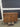 28230 Vintage Wooden Dresser with Brass Handles