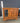 28732 Rustic Pine Wood Cabinet with Glass Door