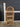 16536 Vintage Wicker Shelf Unit