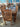 12898 Wooden Dining Table Set with Chairs