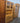 66070 Maple Wood Hutch Cabinet with Glass Doors