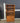 41779 Mid-Century Teak Bookshelf with Sliding Doors