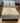 59146 Sky Blue Suede Chaise Lounge
