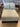 59146 Sky Blue Suede Chaise Lounge