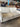 73653 Beige Upholstered Two-Seater Sofa