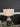 86561 Modern Textured Metal Table Lamp with Fabric Shade