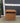 12885 Vintage Oak Wood TV Stand with Storage