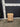 52085 Handcrafted Wooden Nightstand with Drawer Detailing