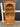 94434 Antique-Style Wooden Hutch Cabinet
