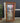 43000 Vintage Oak Curio Cabinet with Glass Shelves