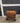 44689 Foldable Wooden Bar Cart