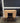 17592 Vintage Light Wood Vanity Desk