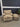51080 Retro Patterned Armchair with Ottoman