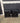 10414 Vintage Black Nightstands with Brass Knobs
