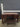 27492 Vintage Dark Wood Office Desk with Drawers