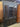 65245 Modern Black Display Cabinet with Glass Doors