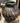 56824 Handwoven Rattan and Ceramic Vase