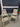05827 Vintage Patio Chair Set with Glass Table and Ottomans