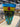 90458 Multicolor Artistic Glass Vase