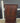 89521 Vintage Mahogany Wood Cabinet with Drawers
