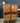 79385 Vintage Oak Finish Wooden Cabinets