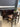 71871 Elegant Dark Wood Home Bar with Bar Stool Set