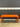 80597 Modern Orange Console Table