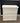 11895 Vintage White Three-Drawer Chest