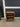 82138 Vintage Wooden Media Cabinet with Shelves