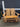84630 Wooden Adirondack Glider Bench