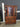 11738 Vintage Wooden Display Cabinet with Glass Doors