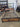 82609 Industrial Metal and Wood Bed Frame