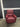 88105 Burgundy Leather Recliner Chair