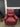 91068 Plush Burgundy Recliner Chair